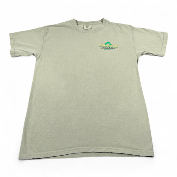 Margaritaville Shirt Adult MEDIUM Green Pigeon Forge Tennessee Woody Wagon - Picture 2 of 7